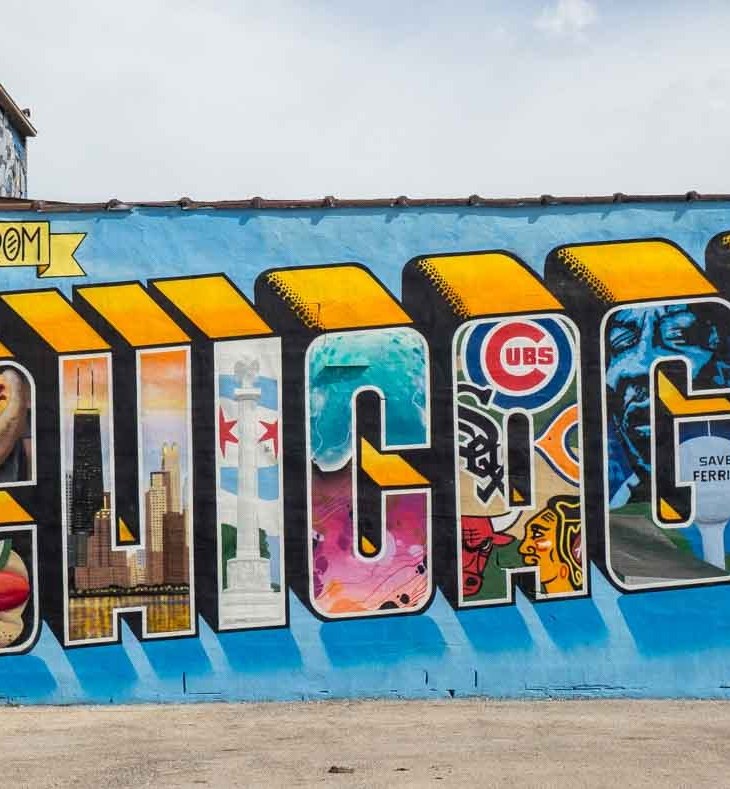 Greetings from Chicago Mural