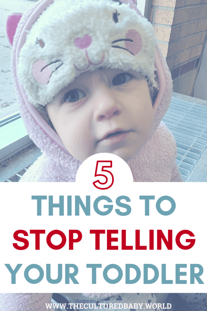 Child looking up - 5 Things to Stop Telling Your Toddler